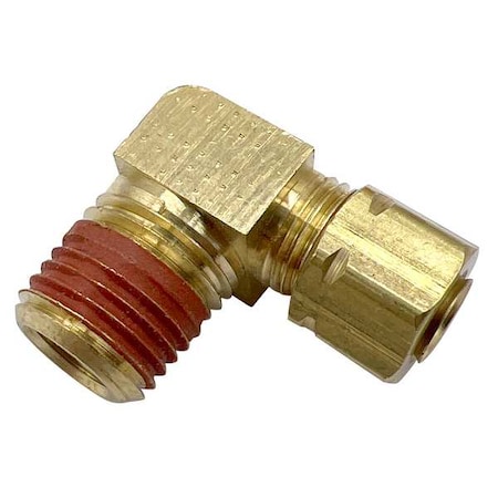 Elbow, Brass, Comp. 1/8 in, MNPT 3/4 in