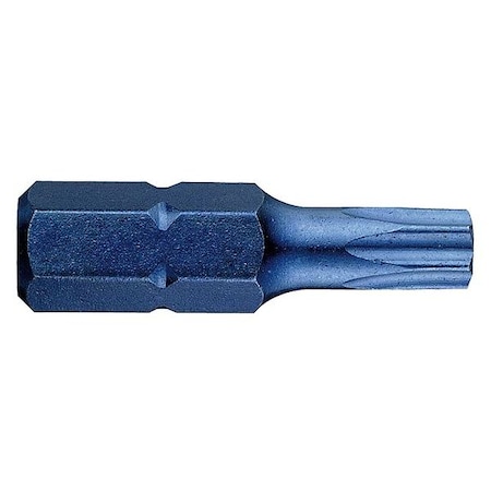 Torsion Bit, SAE, 1/4", Hex, T30, 1", PK5