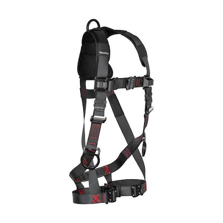 Not Applicable Fall Protection Harness, S/M, 425 lb, Quick-Connect Chest/ Quick-Connect Leg Straps