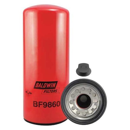 Fuel Spin-on Filter,11-9/16 x 4-23/32 In