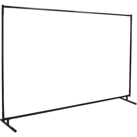 Welding Screens, Steel, 10 ft L., 6 ft H., Black