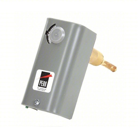 Line Voltage Mechanical Thermostat, Heat or Cool, -30 to 100 F, Convertible, 120 to 277V AC, 1C, 1H