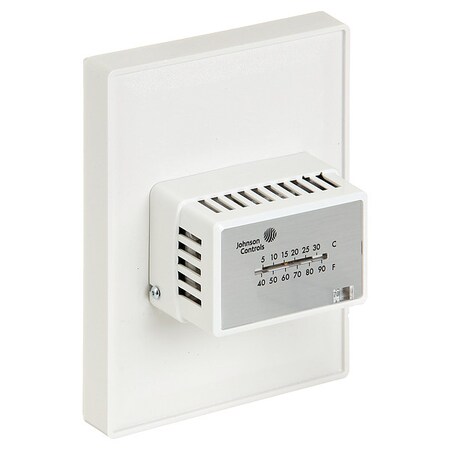 Pneumatic Thermostat Conversion Kit, Single Temperature, Heating and Cooling, 2 Pipe, Horizontal