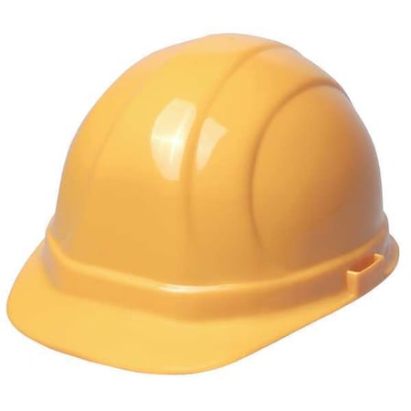 Hard Hat, Omega II, Polyethylene, 6 Point Pinlock, Type 1, Class E, Yellow