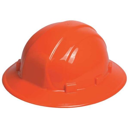 Hard Hat, Omega II, Polyethylene, 6 Point Pinlock, Type 1, Class E, Orange