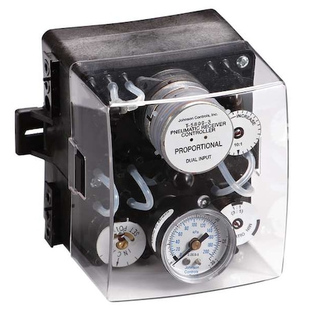 Pneumatic Controller, Single Input, Output: 3 to 15
