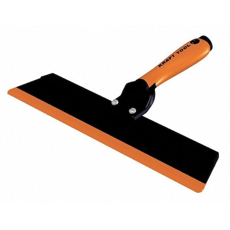 Squeegee Trowel,18 in,Rubber Blade