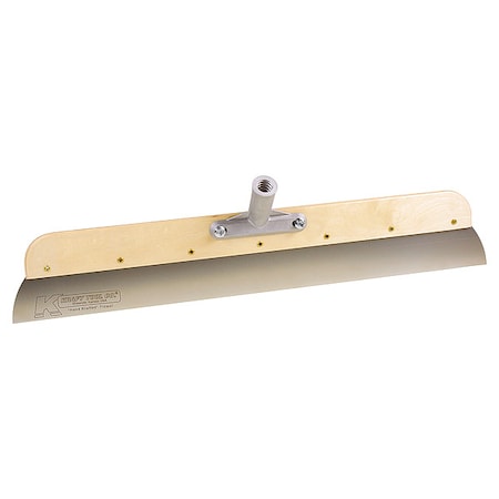 Hand Held Concrete Smoother,24 in,Wood