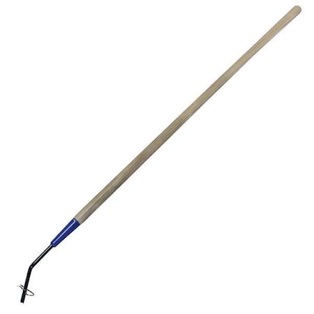 Crack Squeegee Handle,54"L,Wood,Metal