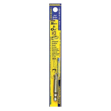 Damaged Screw Remover,No.3 Spin It Out