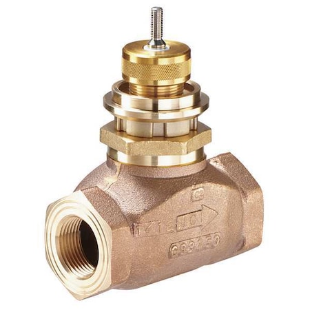 Globe Valve,2-Way,NC,1-1/2 In,(F)NPT