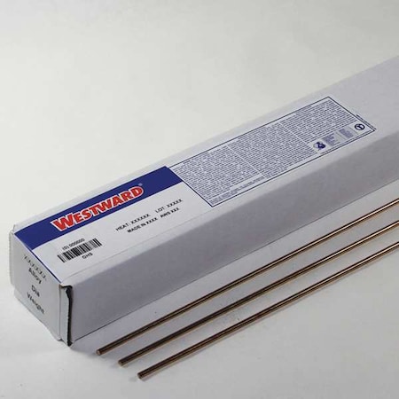 36'' Welding Rod 1/8" Dia., AWS ERCuSi-A, 10 lb.