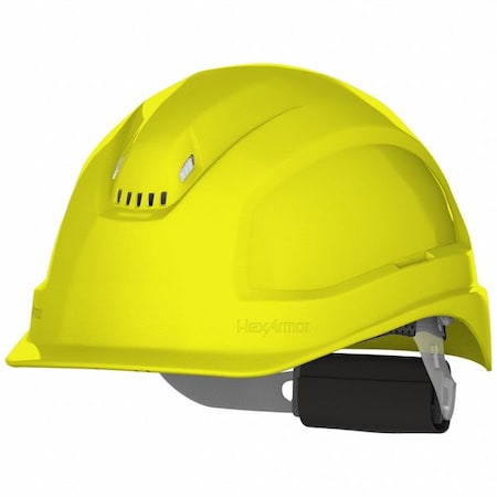 Safety Helmets, HDPE, 6 Point Swing Ratchet, Type 1, Class C, Yellow