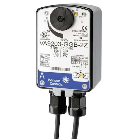 Elec Act,27 In.-lb.,On-Off,24VAC