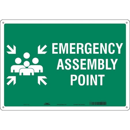 Safety Sign,20" Wx14" H,0.032" Thickness