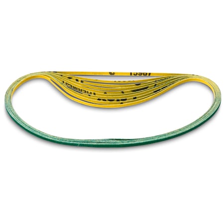 Sanding Belt, 1/4 in W, 20-1/2 in L, 120 Grit