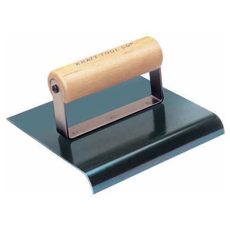 Sidewalk Edger,Blue Stl/Wood,1/2 Radius