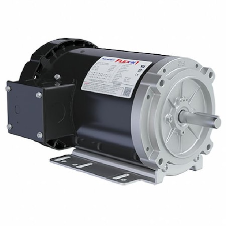 Three-Phase General Purpose Motor, 1 1/2 HP, 56HC Frame, 208-230/460V Voltage, 1,725 Nameplate RPM