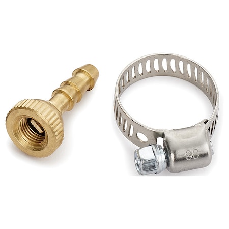 Deflator with Clamp,2.5"L,0.5"H