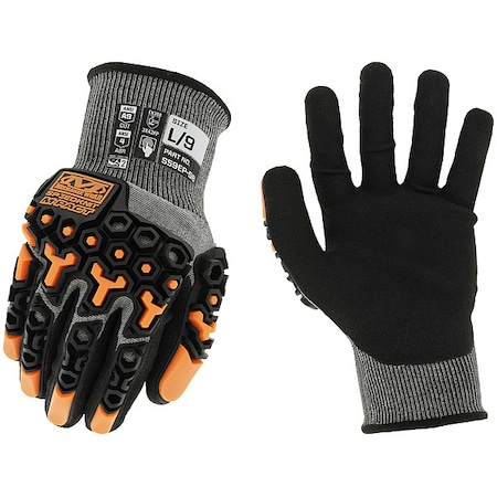 SpeedKnit(TM),Glove,HPPE,Size 8,8,PR