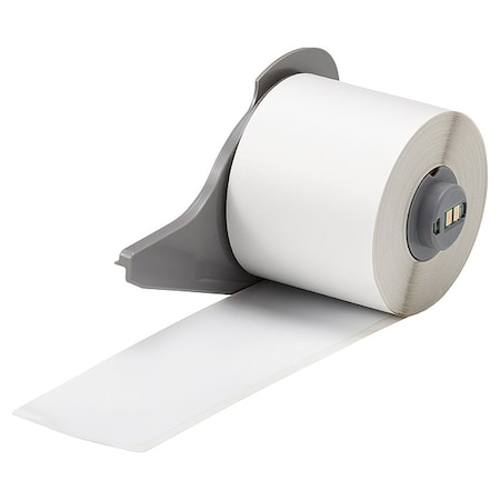Continuous Label Stock, White, Gloss, 2 in W