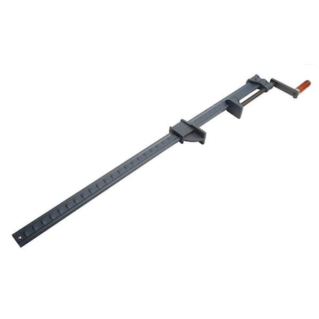 36 in Bar Clamp, Steel Handle and 1 3/4 in Throat Depth