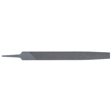 Flat Long Angle Lathe File,Rect,14 In L