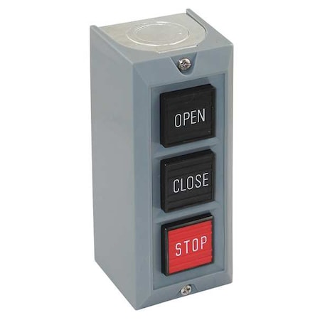 Push Buttn Cntrl Station,Open/Close/Stop