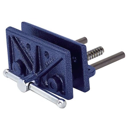 6-1/2" Light Duty Woodworking Bench Vise with Stationary Base