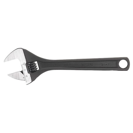Adj. Wrench,12",1-1/2" Cap.,Black