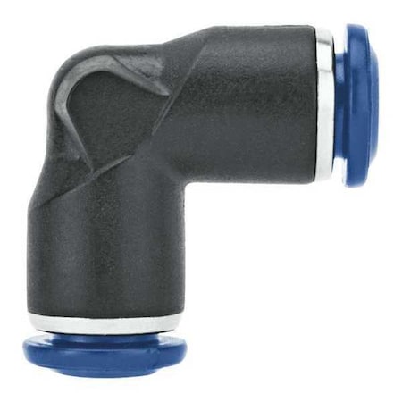 Push-Fit Adapter Fitting, Push-to-Connect x Push-to-Connect, 1/8 in Tube OD