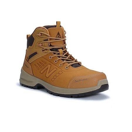 Men's Composite Toe Athletic High-Top Shoe, Wheat, 10 1/2, EE, MIDCLBRWH