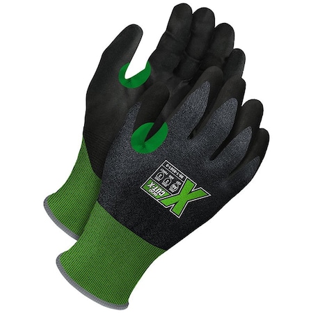 Cut-Resistant Coated Gloves, Cut Level A6 ,Not Applicable ,Smooth ,L 1 PR
