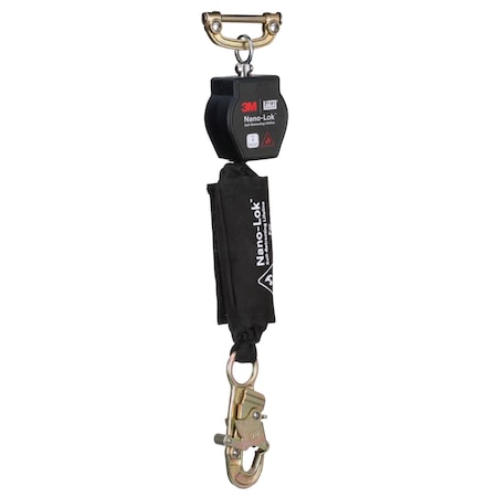 DBI-SALA Self-Retracting Lifeline, 6 ft. Length, Snap Hook, Steel, 1 Leg(s), 420 lb Weight Capacity