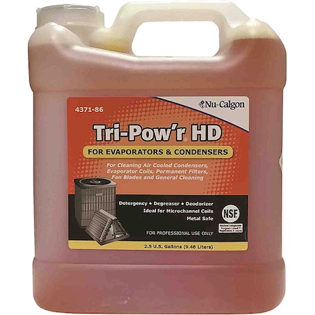 Coil Cleaner, 2.5 gal, Jug, Orange