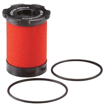 Pneumatic Oil Filter,150 psi,125 Deg F