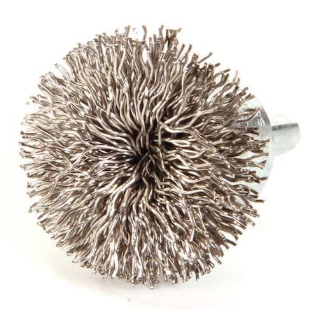 Flared Crimped Wire End Wire Brush, Stainlesss