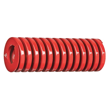 ISO D Die Spring,Heavy Duty,1-1/4x12In
