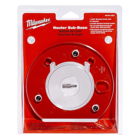 Router Sub-Base Template