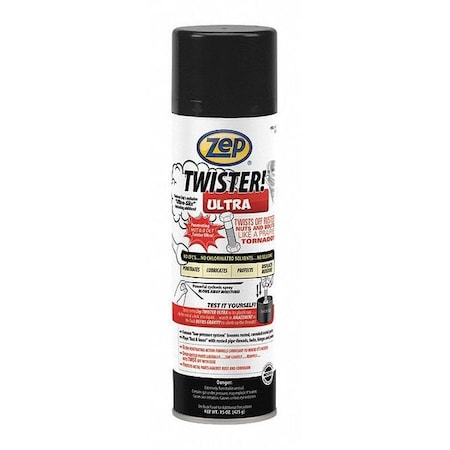 Lubricant, 15 oz, Aerosol Can, Petroleum Distillates, Brown
