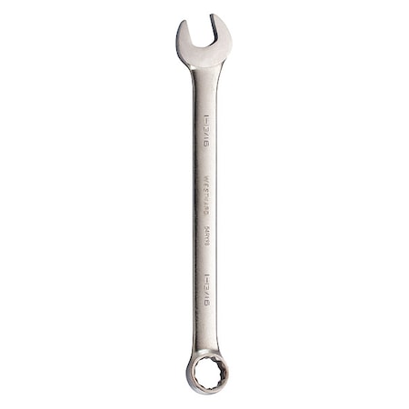 Combination Wrench, 1-13/16", SAE, Satin