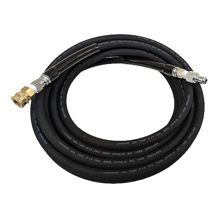 Pressure Washer Hose,25 ft,Nitrile