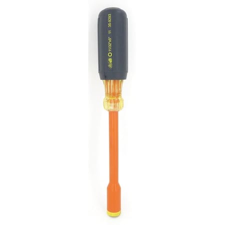 Nut Driver,11/32 in.,Solid,Ins,5 in.