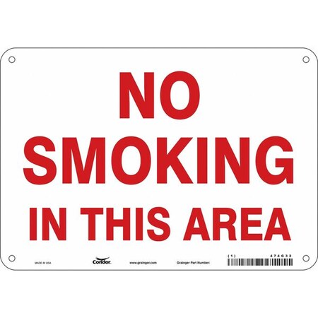 Safety Sign, 7" H, 10" W,  Vertical Rectangle, English, 474G32