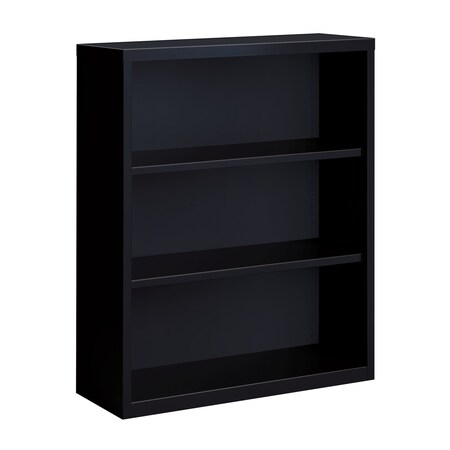 Bookcase,42" H,13" D,34 1/2" W,Black