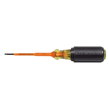 Insulated Slotted Screwdriver 3/32 in Round