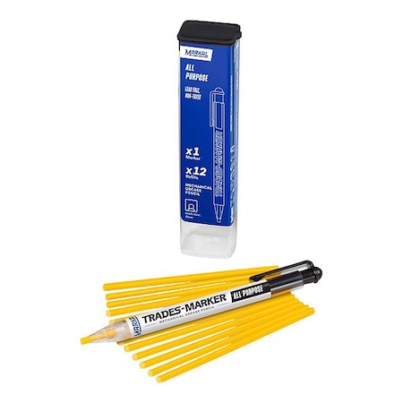 Trades-Marker All-Surface Marker,Yellow