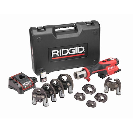 RP 251 Compact Cordless Press Tool Kit, For 1/2 in to 1-1/2 in 12 V