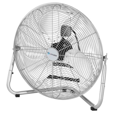 Industrial Fan, Wall Mount, 18 in Blade Dia, 120V, 2,540/2,828/3,815 cfm, Non-Oscillating
