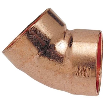 1-1/2" NOM C Copper 45 Degree DWV Elbow